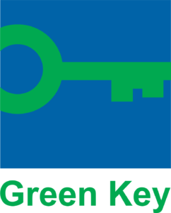 Green key logo